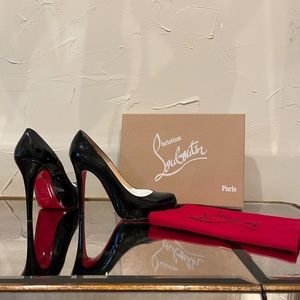 CHRISTIAN LOUBOUTIN ROLANDO RED BOTTOM HEELS